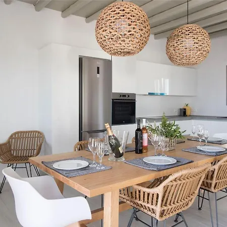 Rising Sun With Sea View & Mini Pool, Near Naousa Vila Molos (Paros)