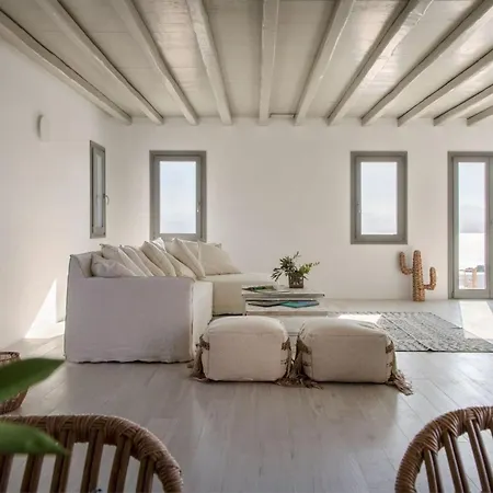 Rising Sun Sea View Villa Near The Beach Paros