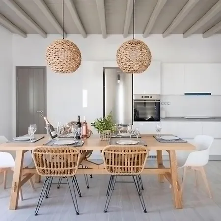 Vila Rising Sun With Sea View & Mini Pool, Near Naousa *