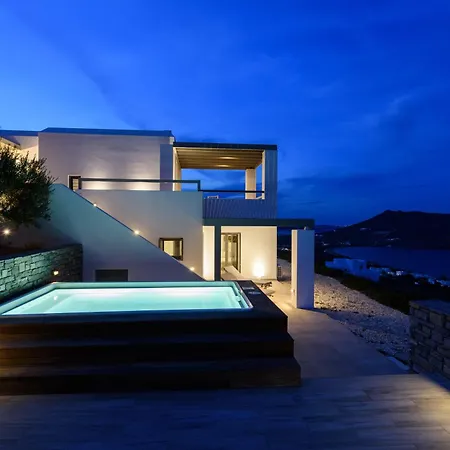 Rising Sun With Sea View & Mini Pool, Near Naousa Vila Molos (Paros)