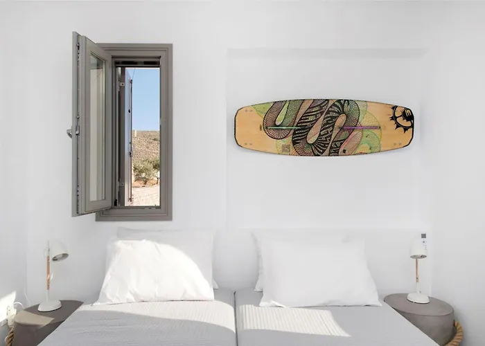 Vila Rising Sun Sea View Near The Paros *