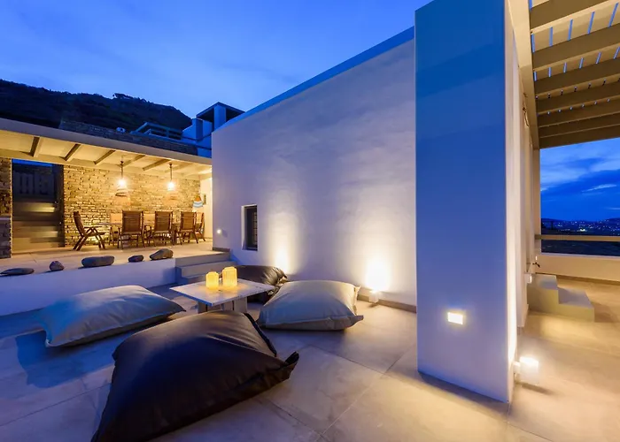 Vila Rising Sun Sea View Near The Paros